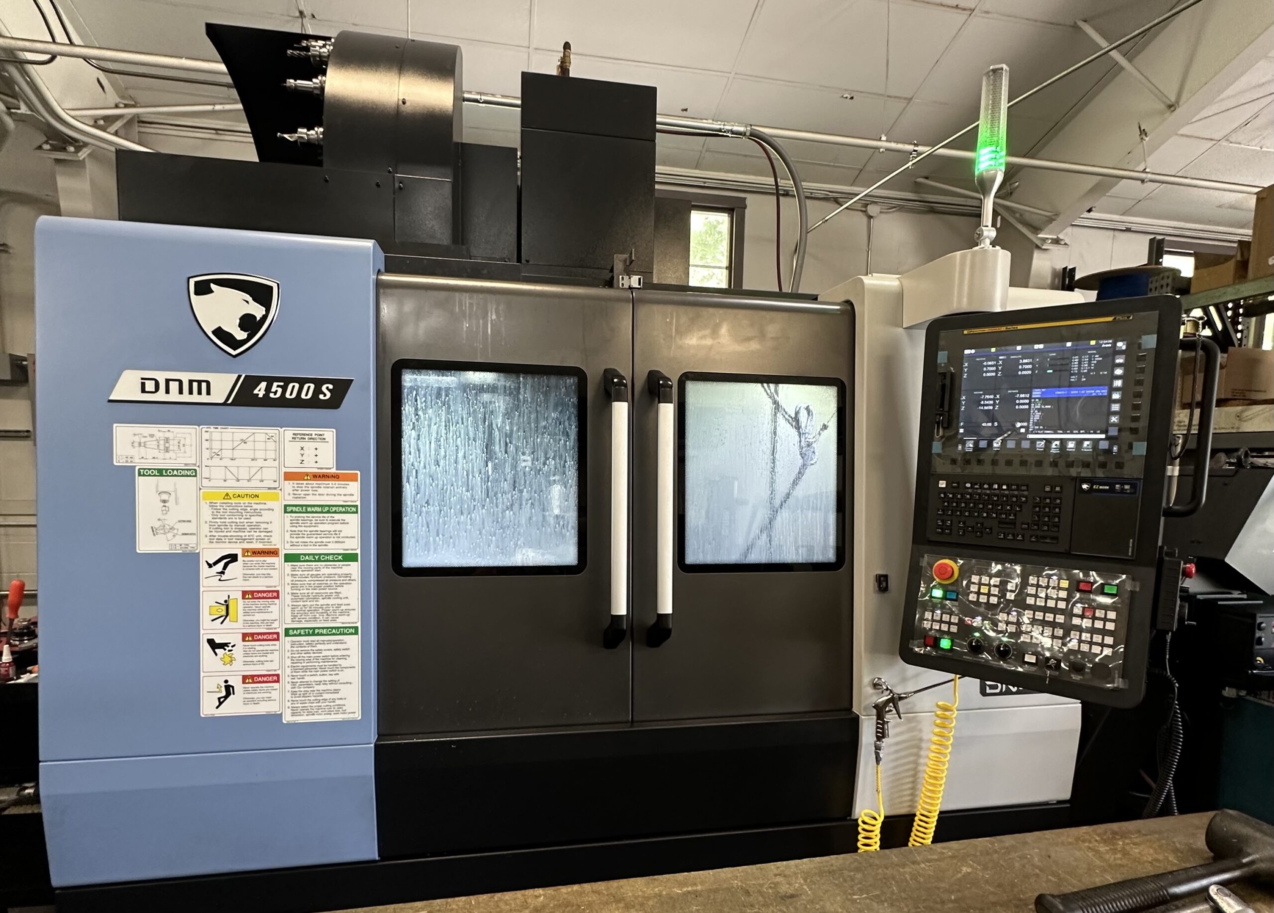 DN Solutions DMN 4500S Vertical Machining Center at Franklin Precision Castings