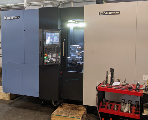 New DN Solutions HC 400 II Horizontal Machining Center 