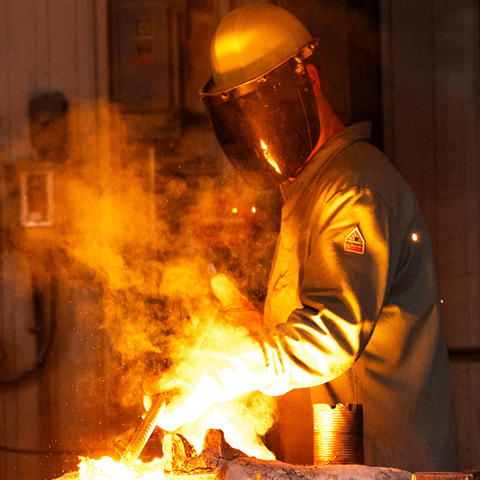 Franklin Precision Castings Furnace