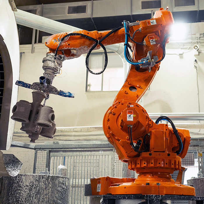 Franklin Precision Castings Facility - Shell Room